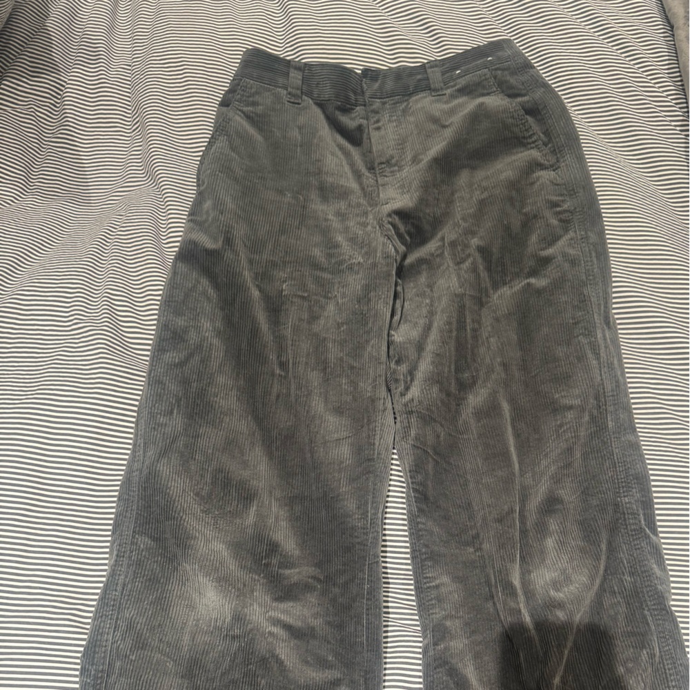 Uniqlo Women’s Dark Gray Corduroy Pants